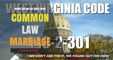 The End of Common Law Marriage in West Virginia