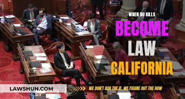 Understanding California's Lawmaking Process: Bills to Laws