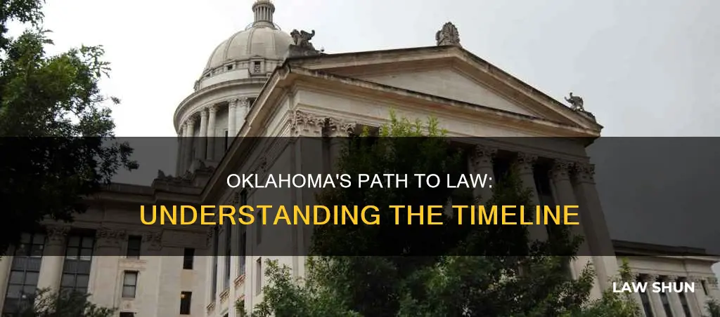 when do bills become law in oklahoma how long