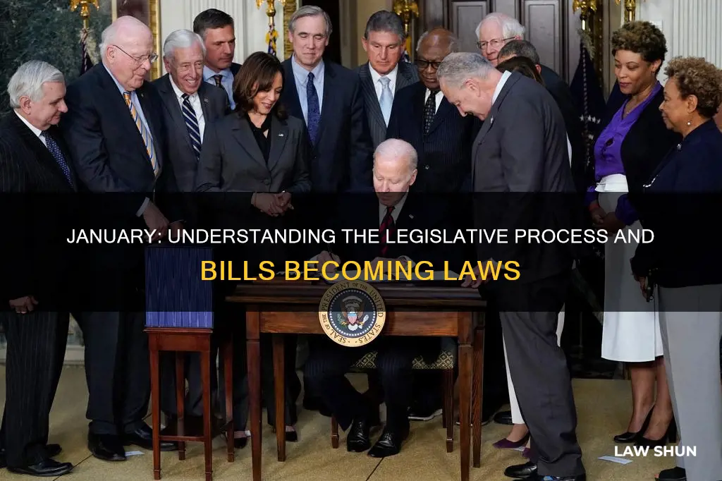 when do bills become law jan