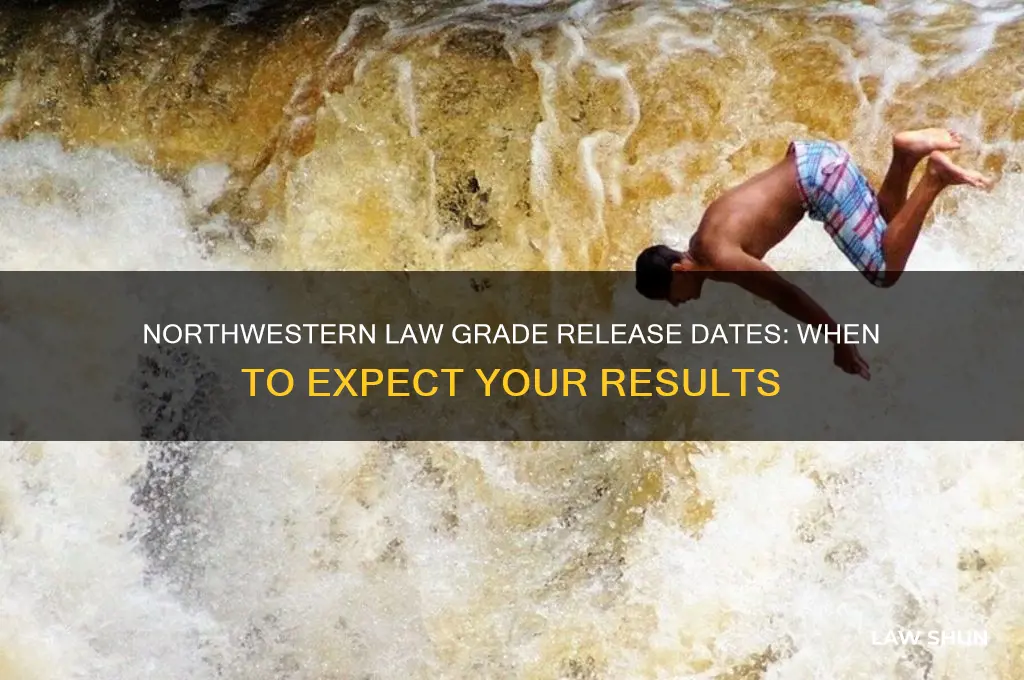 when do grades come out northwestern law