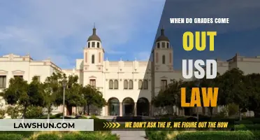 USD Law Grade Release Dates: What Students Need to Know