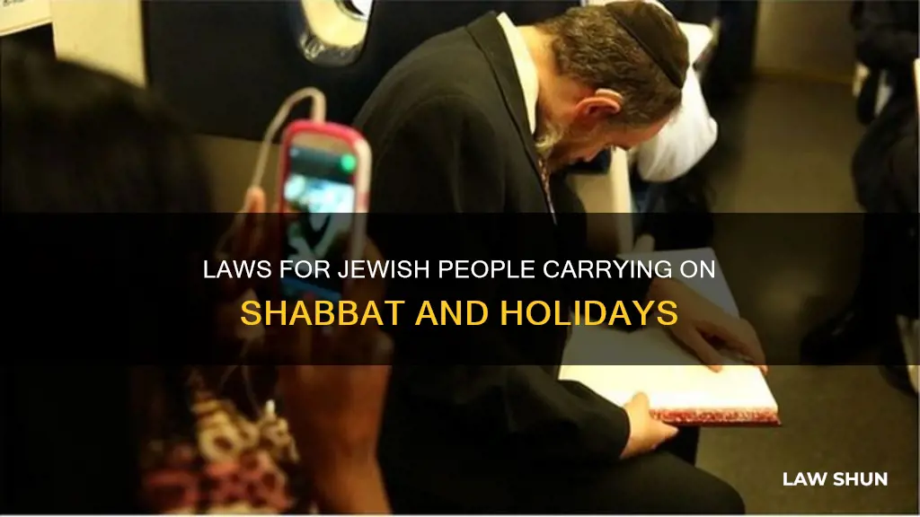 when do jewish carry laws apply