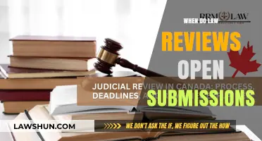 Law Review Submission Deadlines: When to Submit Your Article