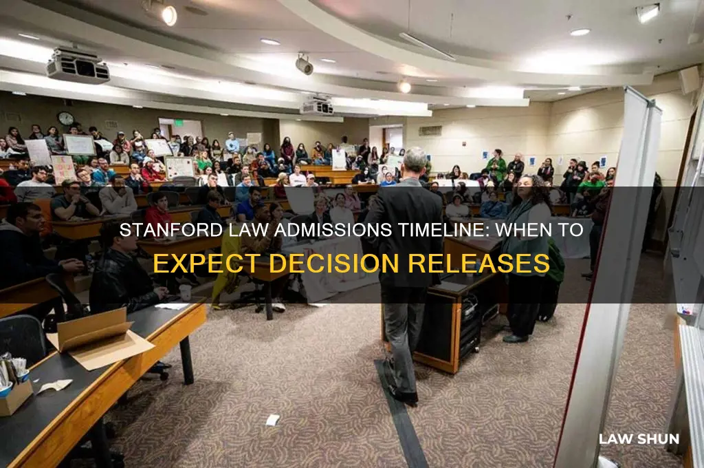 when do stanford law decisions come out