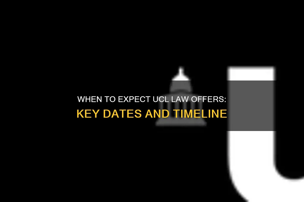 when do ucl law offers come out