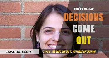 UCLA Law Decisions Release Date: What to Expect and When
