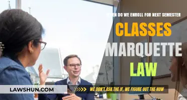Marquette Law Next Semester Enrollment: Key Dates and Steps
