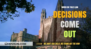 Yale Law School Admissions Timeline: Decision Release Dates Explained