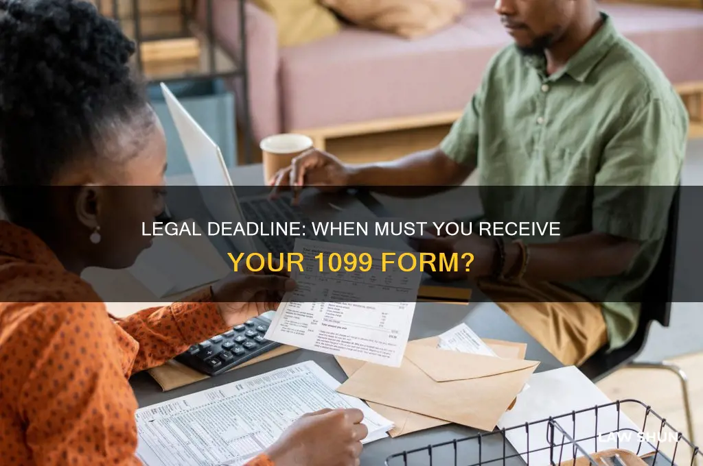 when do you have to receive your 1099 by law