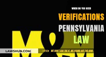 When Pennsylvania Law Requires Verifications: Essential Legal Insights