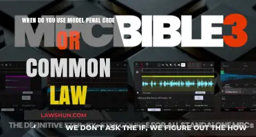 Understanding the Model Penal Code and Common Law
