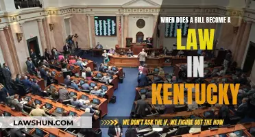 How Bills Become Laws in Kentucky