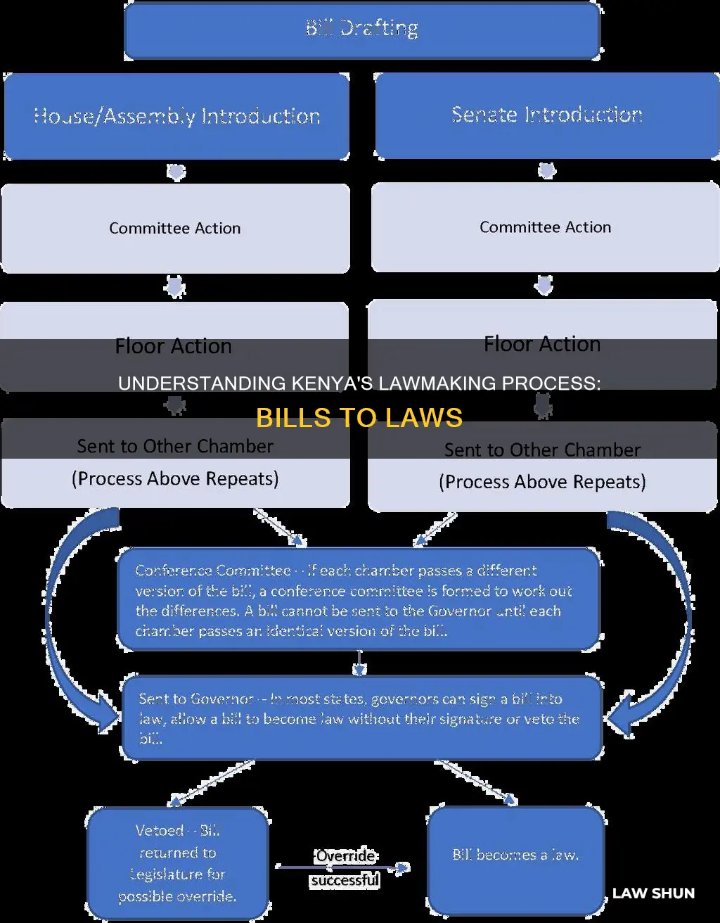 when does a bill become a law in kenya