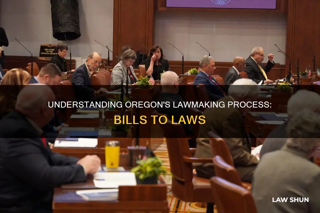 when does a bill become a law in oregon