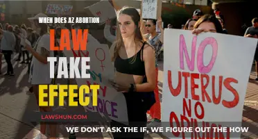 Arizona Abortion Law: Effective Date and What to Expect