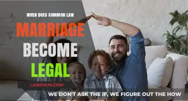 Common-Law Marriage: When Does It Become Legal?