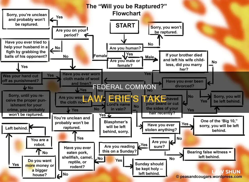 when does erie say federal common law applies