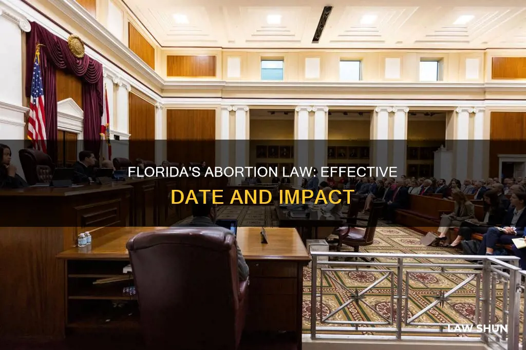 when does florida abortion law go into effect