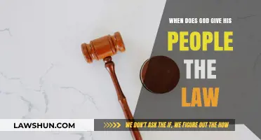 When God Grants His People the Law: Divine Timing Explained