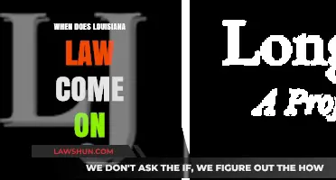 When Does Louisiana Law Air: Schedule and Viewing Guide