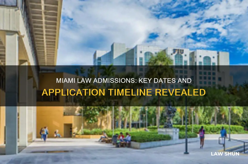 when does miami law admissions open