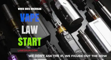 Michigan Vape Law Start Date: What You Need to Know