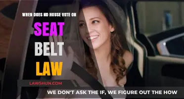 ND House Seat Belt Law Vote: Timing and Key Details