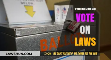 Oregon's Law Voting Schedule: Understanding the Legislative Process and Timeline