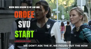 Law & Order: SVU Season 21 Premiere Date Revealed