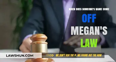 Understanding Megan's Law: When Are Names Removed from the Registry?