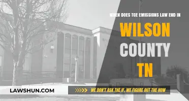Wilson County TN Emissions Law Expiration Date: What You Need to Know