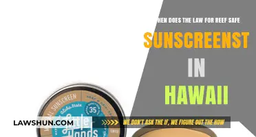 Hawaii's Reef Safe Sunscreen Law: Start Date and Impact