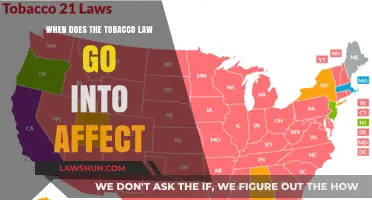 When Does the New Tobacco Law Take Effect?