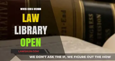 UConn Law Library Hours: Opening Times and Access Information