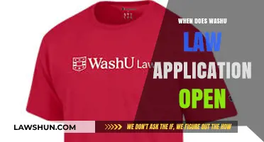 When Does WashU Law Application Open? Key Dates Revealed