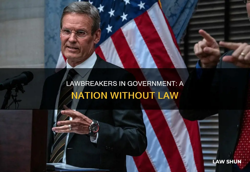 when government breaks the law there is no law quotes