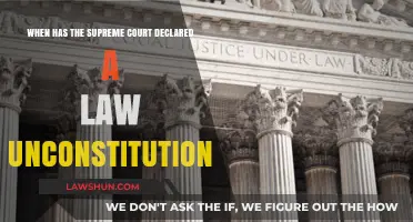 Supreme Court's Landmark Decisions: Striking Down Unconstitutional Laws