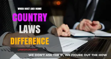 Navigating Legal Differences: Host vs. Home Country