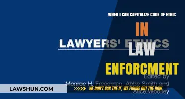 Ethics in Law Enforcement: Capitalizing on Integrity