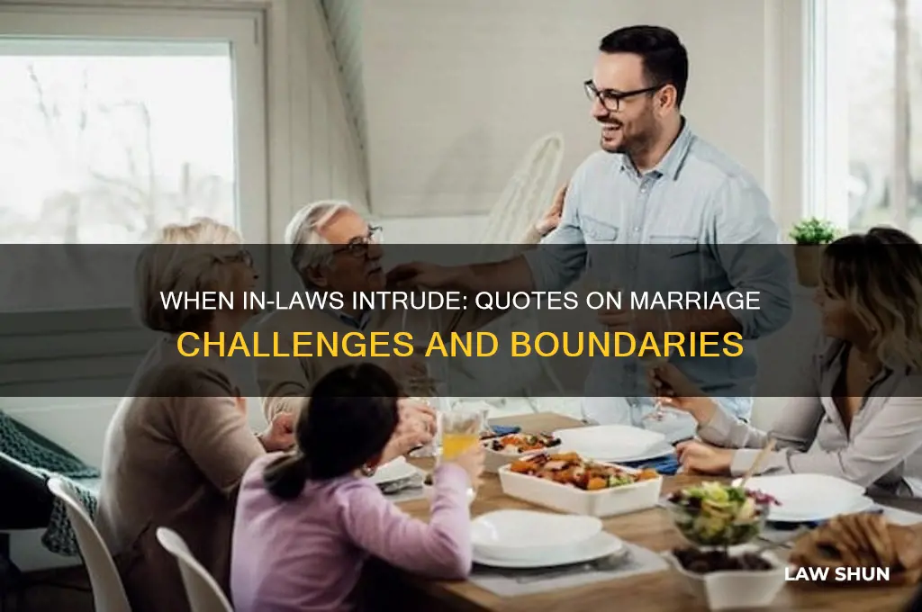 when in laws affect your marriage quotes