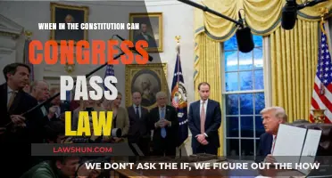 Congressional Power: Laws and the Constitution
