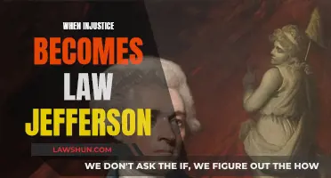 Jefferson's Warning: Injustice, Law, and Liberty