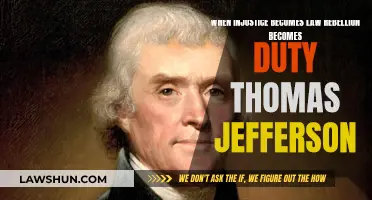 Rebellion as Duty: Injustice and the Words of Thomas Jefferson