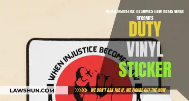 Resisting Injustice: A Duty to Sticker Vinyl