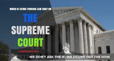 When and How Foreign Law Influences U.S. Supreme Court Decisions