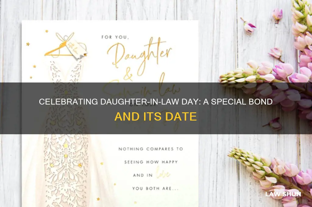 when is daughter-in-law day