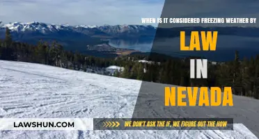 Nevada's Legal Definition of Freezing Weather: Understanding the Threshold