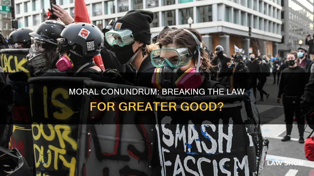 when is it justifiable to break the law