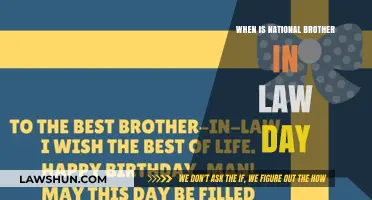 Celebrating National Brother-in-Law Day in July